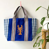 Coral Lobster Recycled Shopper - House of Disaster