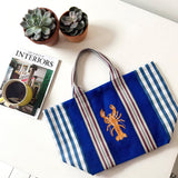 Coral Lobster Recycled Shopper - House of Disaster