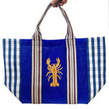 Coral Lobster Recycled Shopper - House of Disaster