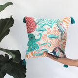 Coral Sea Cushion - House of Disaster