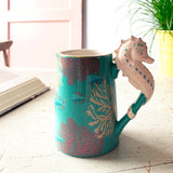 Coral Seahorse Jug - House of Disaster