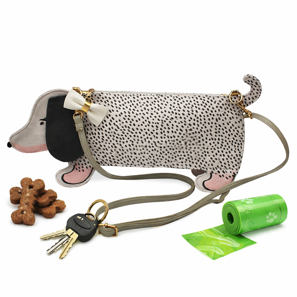 Over The Moon Dachshund Mini Bag