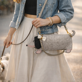 Over The Moon Dachshund Mini Bag