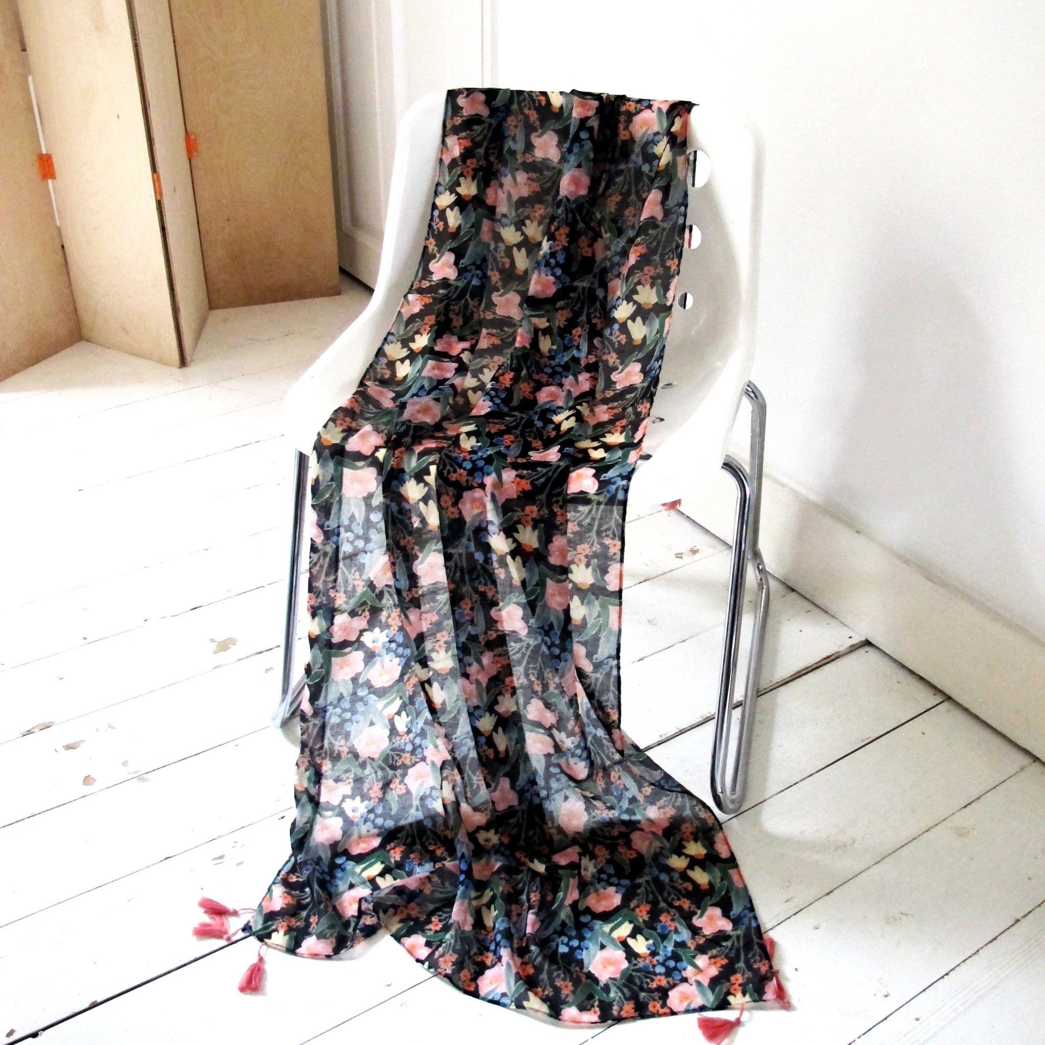 Eden Black Scarf - House of Disaster