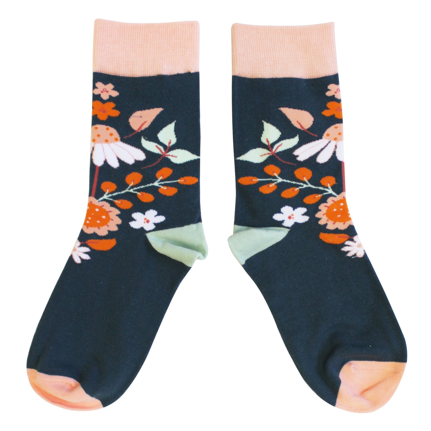 Eden "Navy" Socks - House of Disaster