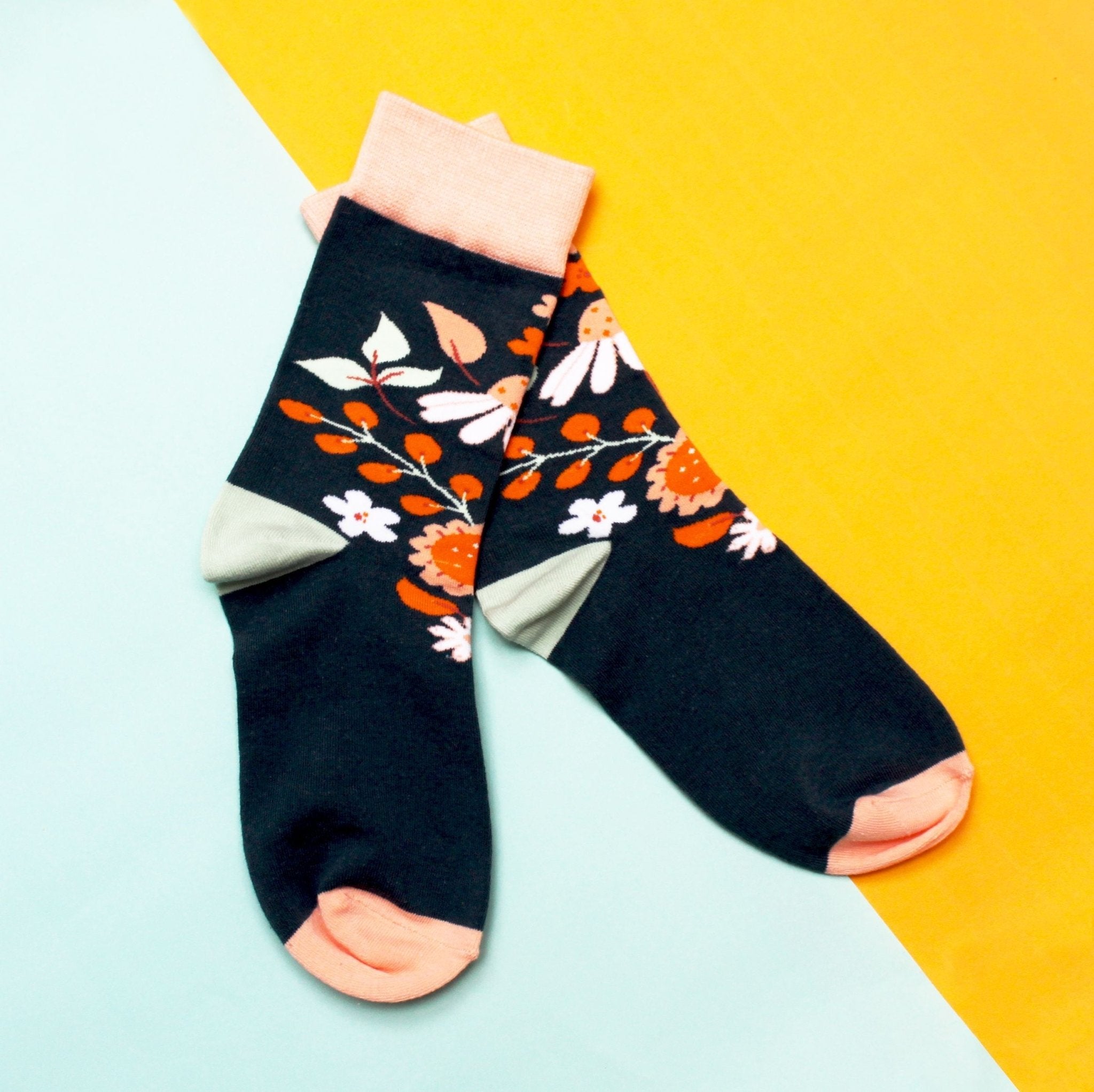 Eden "Navy" Socks - House of Disaster