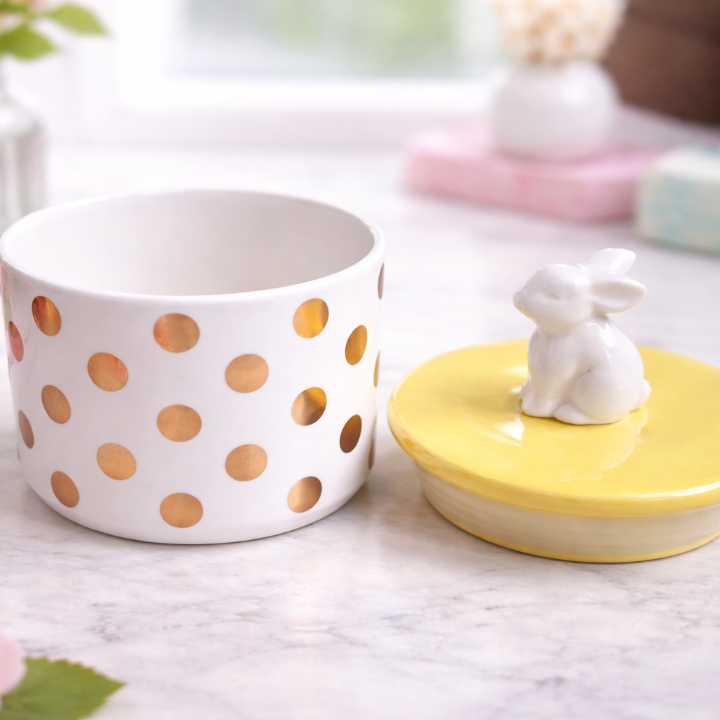 Spotty Bunny Jar