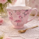 Aviary Flamingo Tea Cup With Gift Box