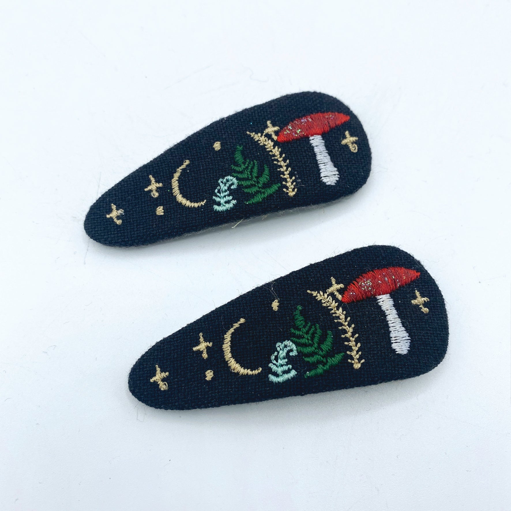 Forage Black Hairclips - House of Disaster