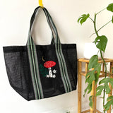 Forage Black Recycled Shopper - House of Disaster