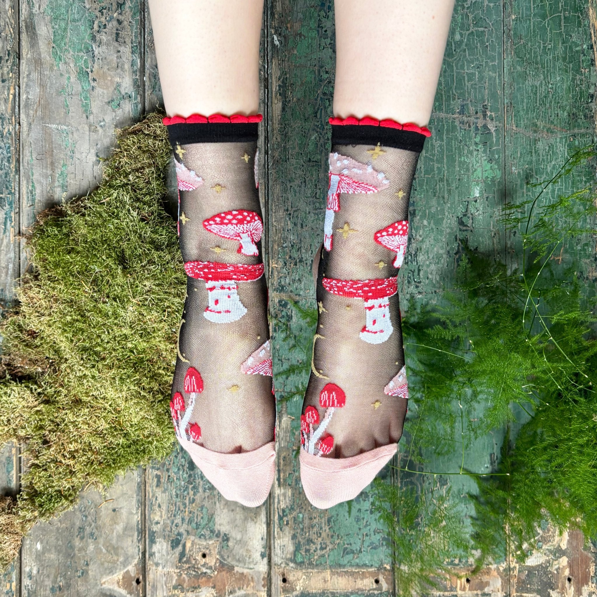 Forage Sheer Socks - House of Disaster