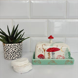 Forage Cream Butter Dish