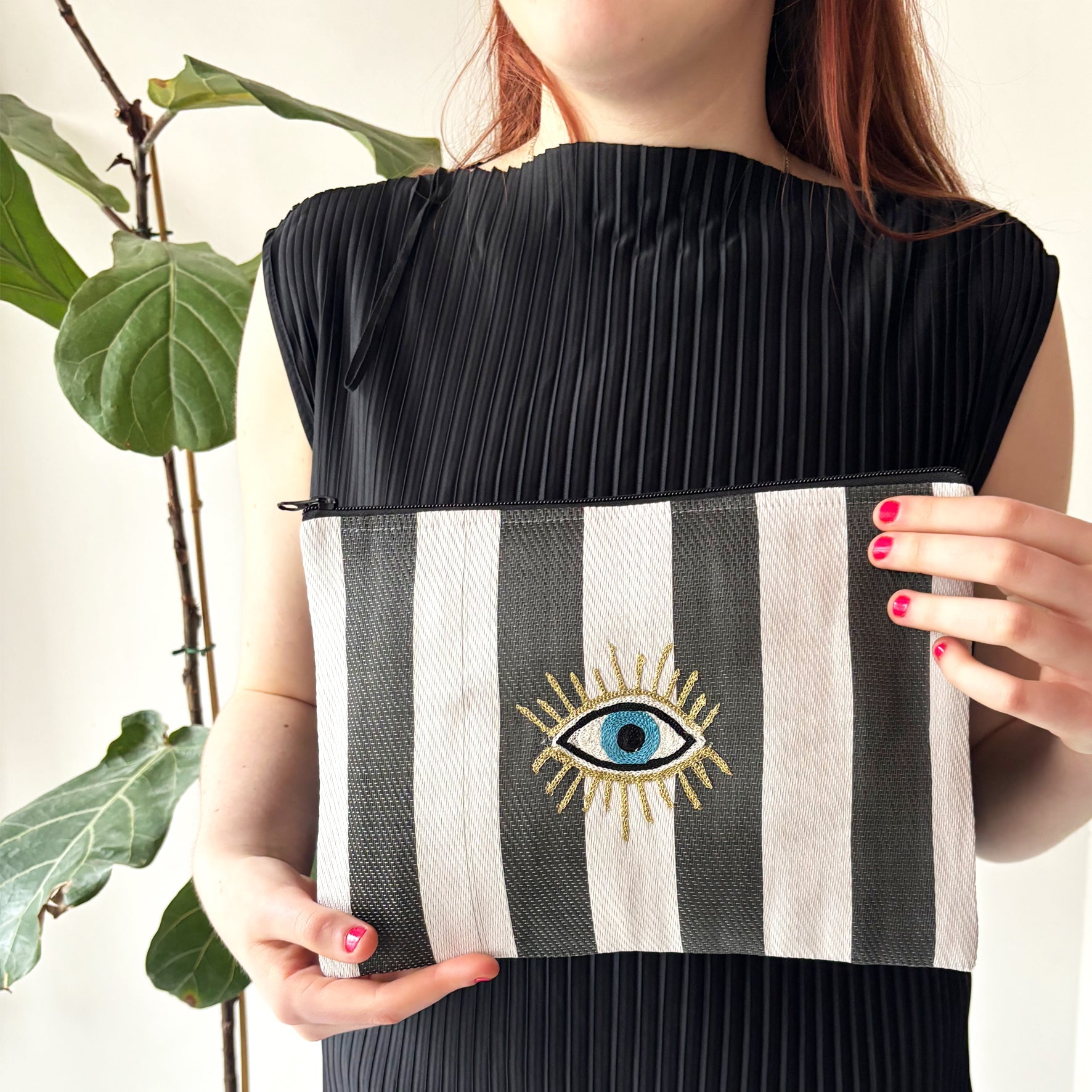 Glimmer Eye Recycled Pouch - House of Disaster