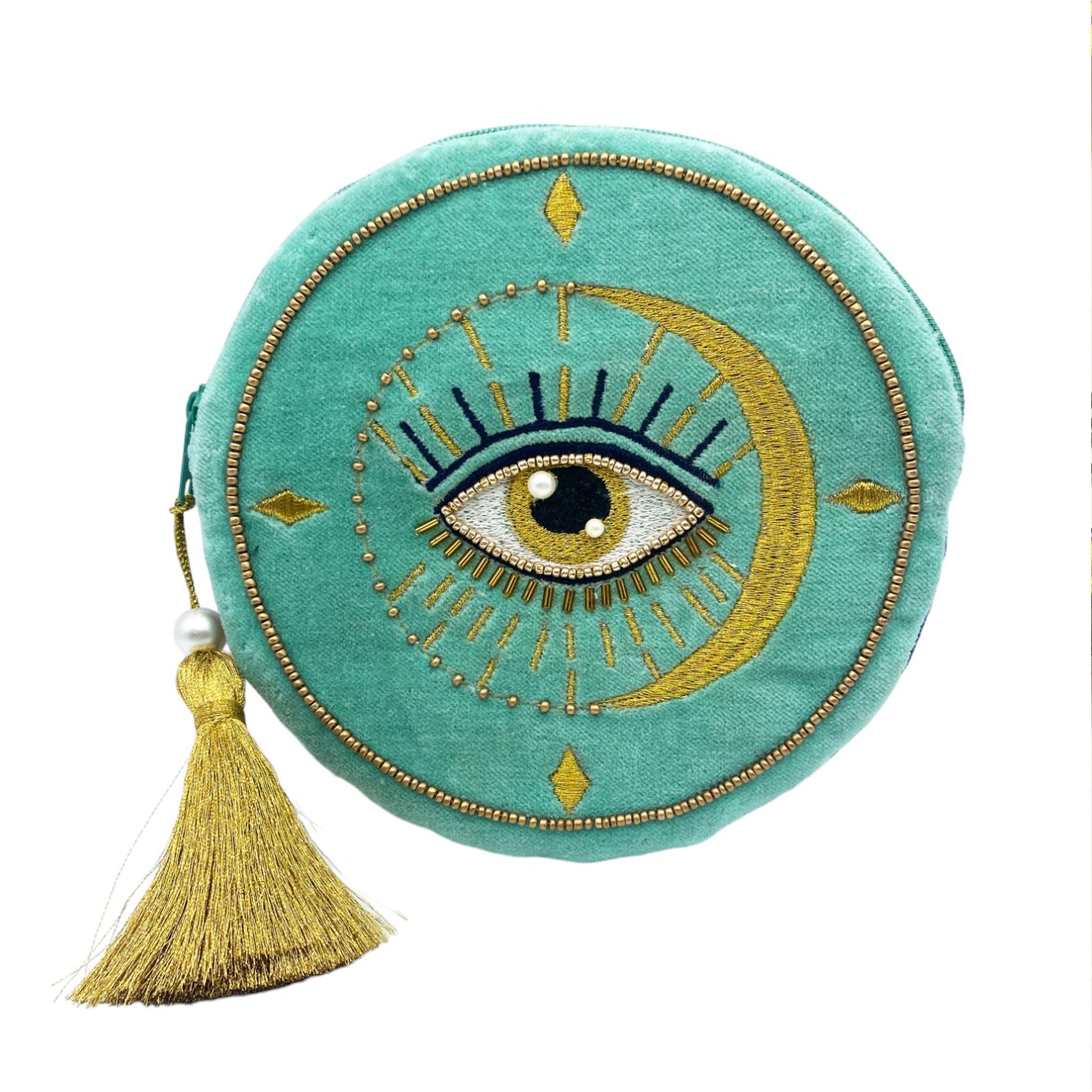 Glimmer Eye Round Makeup Bag - House of Disaster