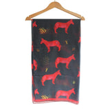 Heritage & Harlequin Zebra Scarf - House of Disaster