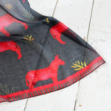 Heritage & Harlequin Zebra Scarf - House of Disaster