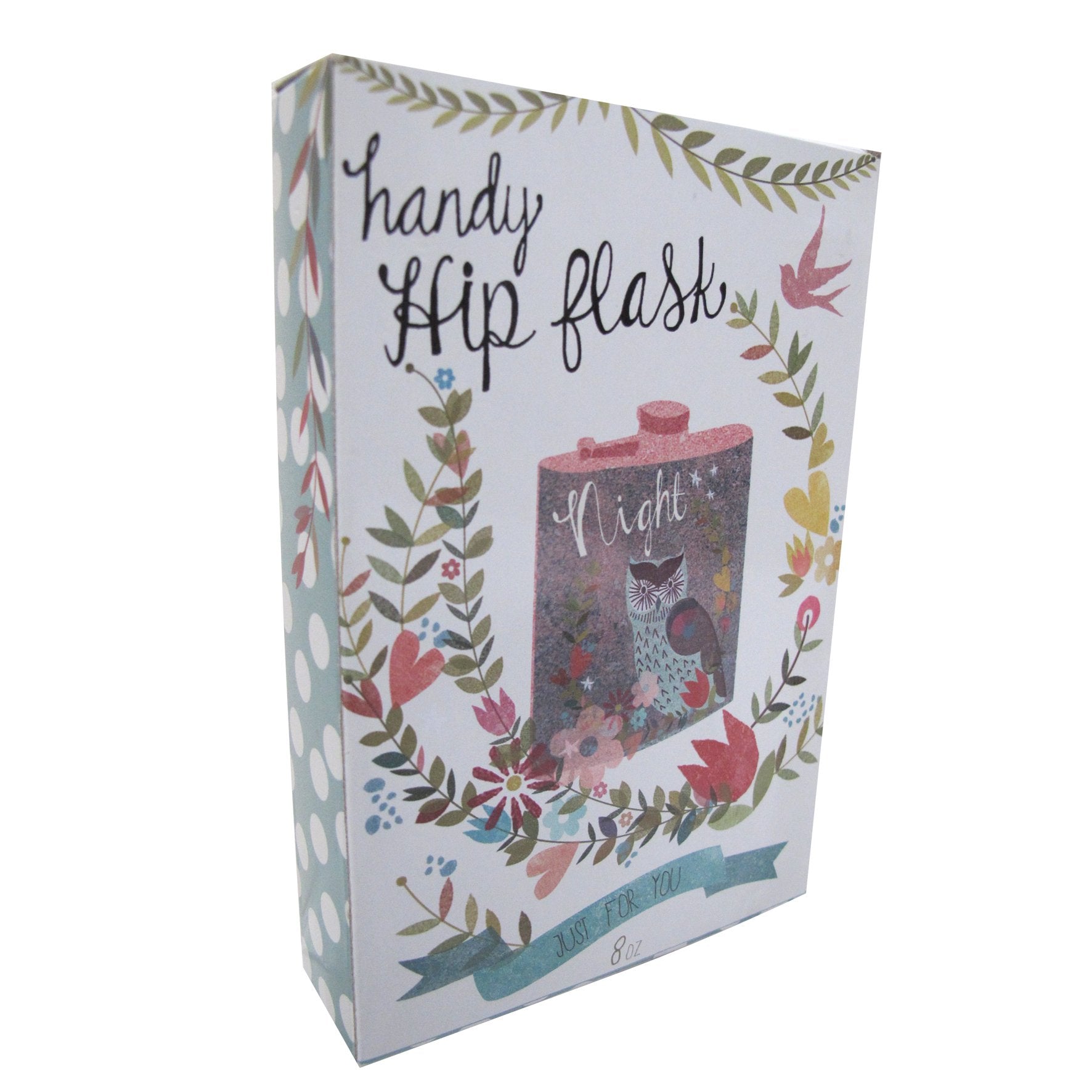 In A Nutshell Hip Flask - House of Disaster