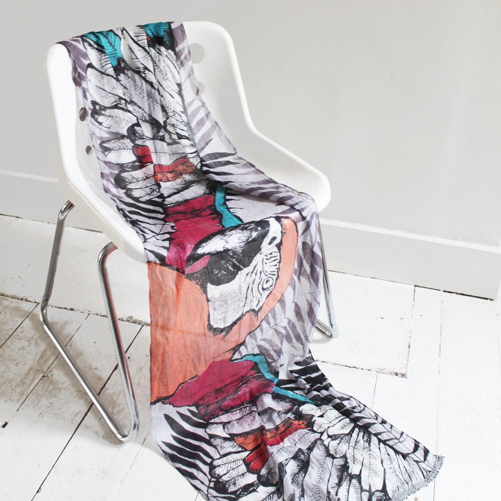 Into The Wild "Parrot" Scarf - House of Disaster