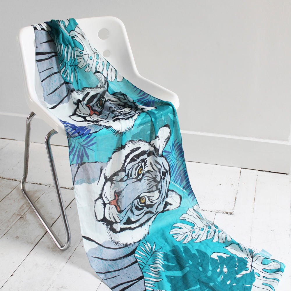 Into The Wild Tiger Scarf - House of Disaster