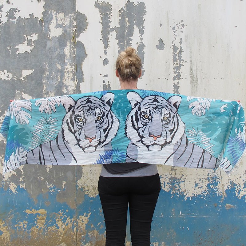 Into The Wild Tiger Scarf - House of Disaster