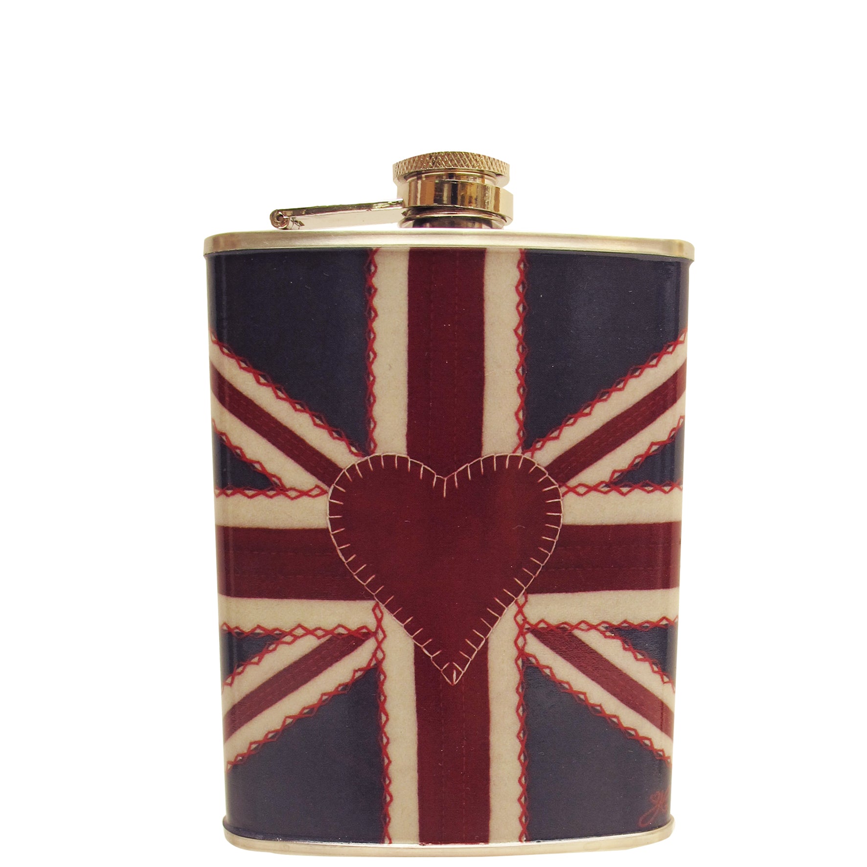 Union Jack Hip Flask