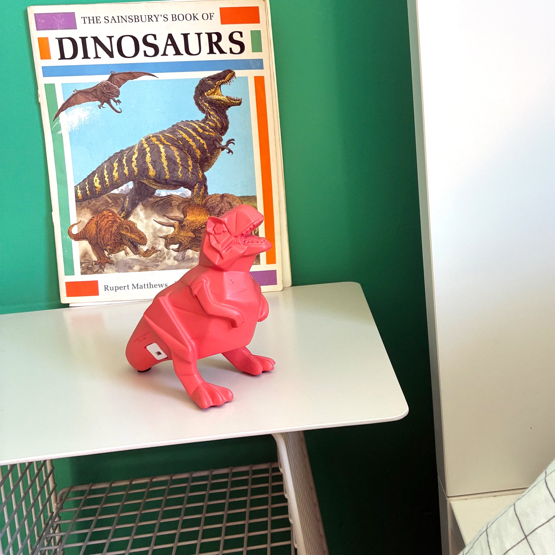 Mini Led Lamp Dinosaur Orange