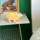 Mini Led Lamp Dinosaur White