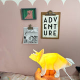 Mini Led Lamp Dinosaur White