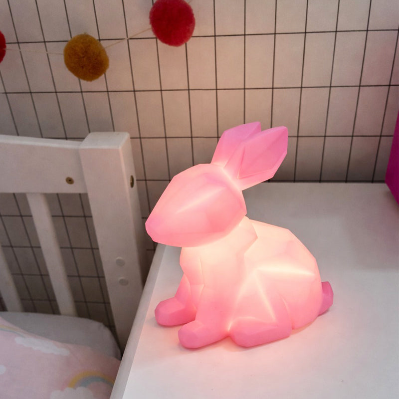 Mini Led Lamp Pink Rabbit