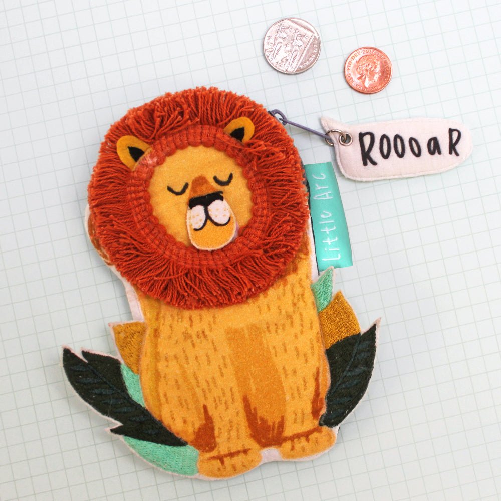 Little Arc Lion Shaped Coin Pouch - House of Disaster