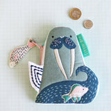 Little Arc Walrus Shaped Coin Pouch - House of Disaster