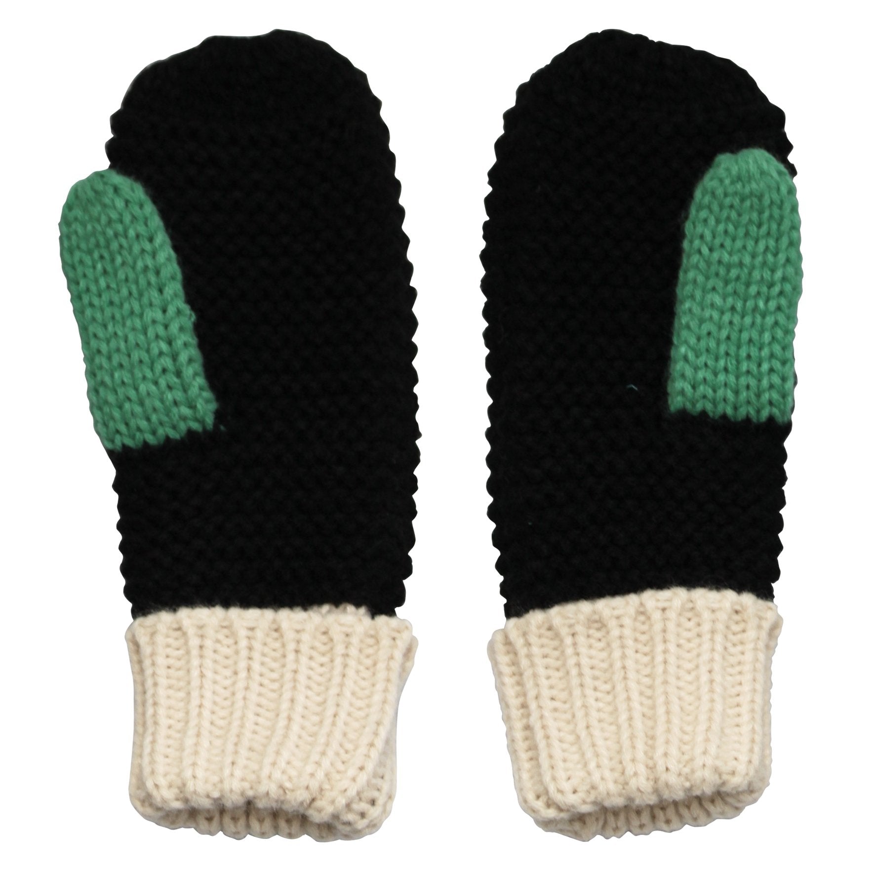 Loop Black Mittens - House of Disaster