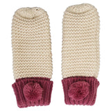 Loop Cream Mittens - House of Disaster