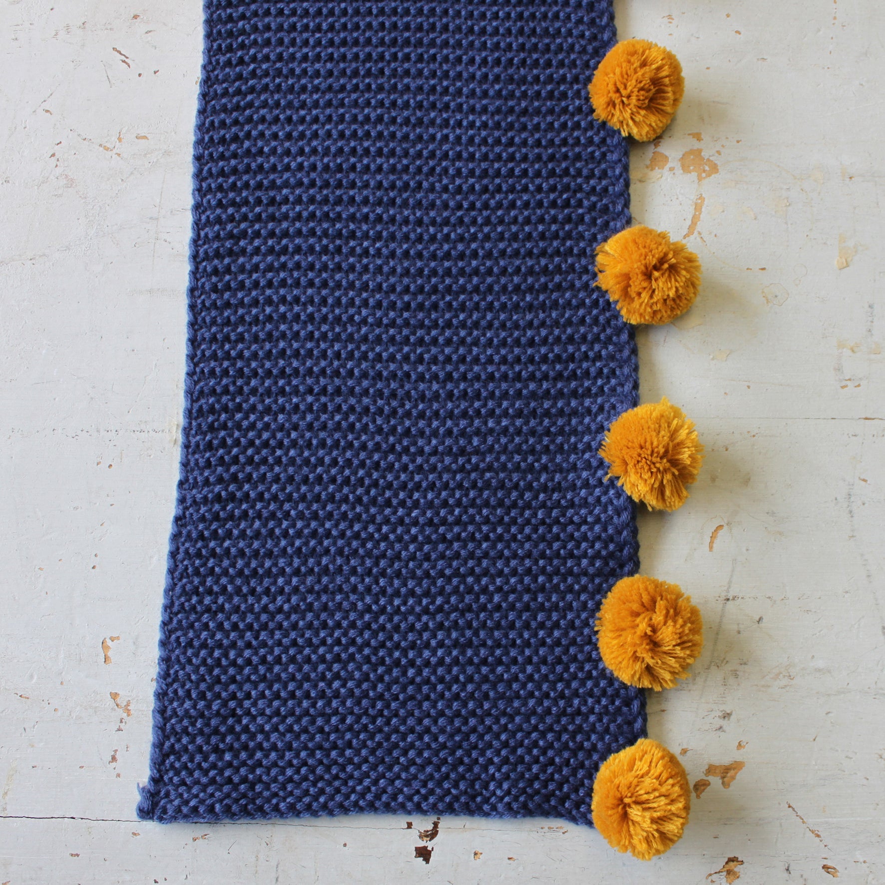 Loop Navy Scarf - House of Disaster