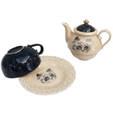 Meow Teapot Cup and Saucer