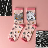 Moomin Love Floral Socks