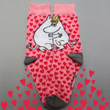 Moomin Heart Print Socks - House of Disaster