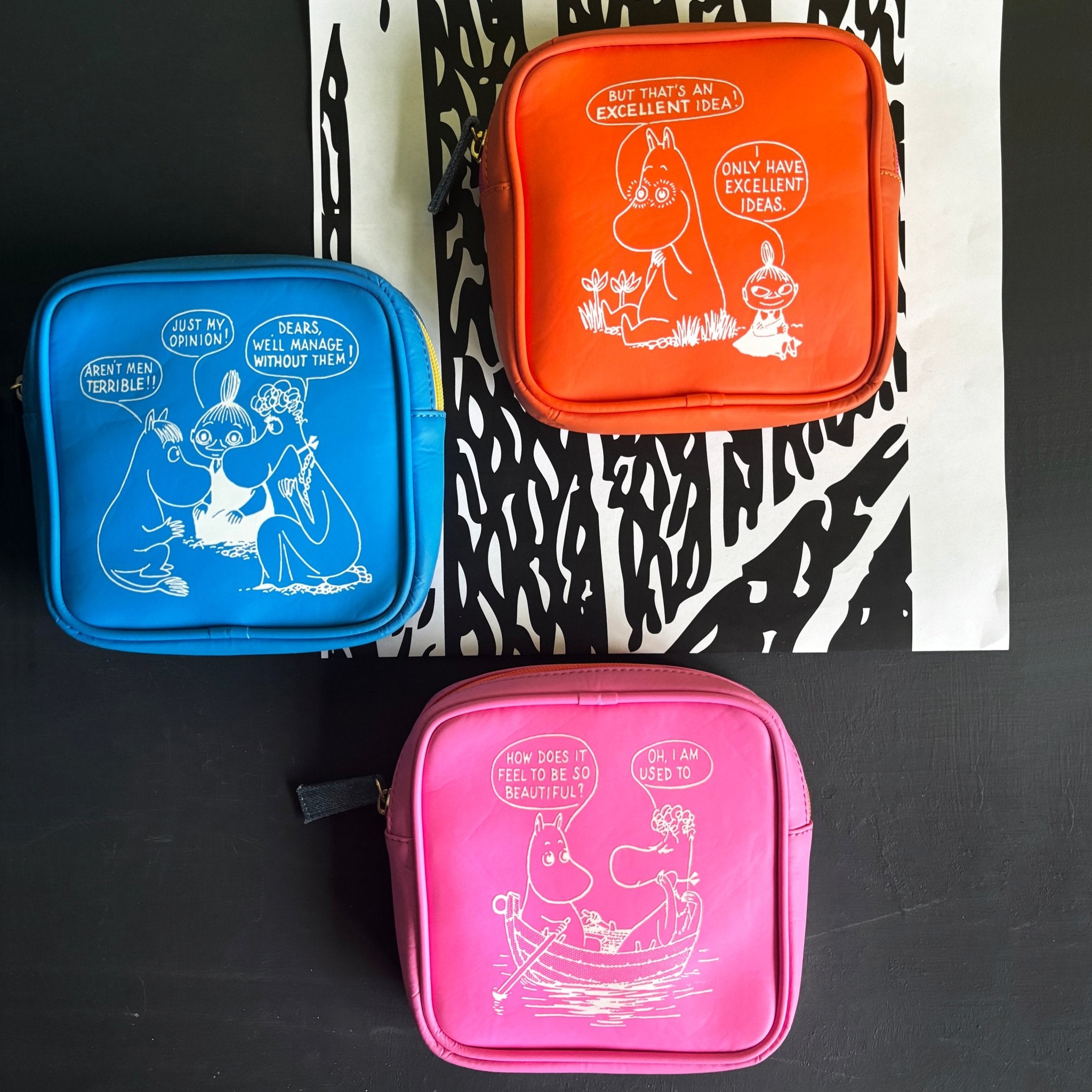 Moomin 'Men' Makeup Bag - House of Disaster