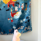 Moomin Picnic Square Scarf - House of Disaster