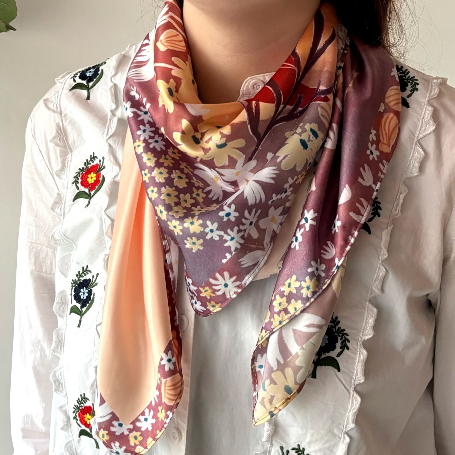 Moomin Sunset Square Scarf - House of Disaster