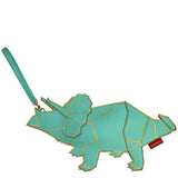 Origami Triceratops Clutch/ Shoulder Bag