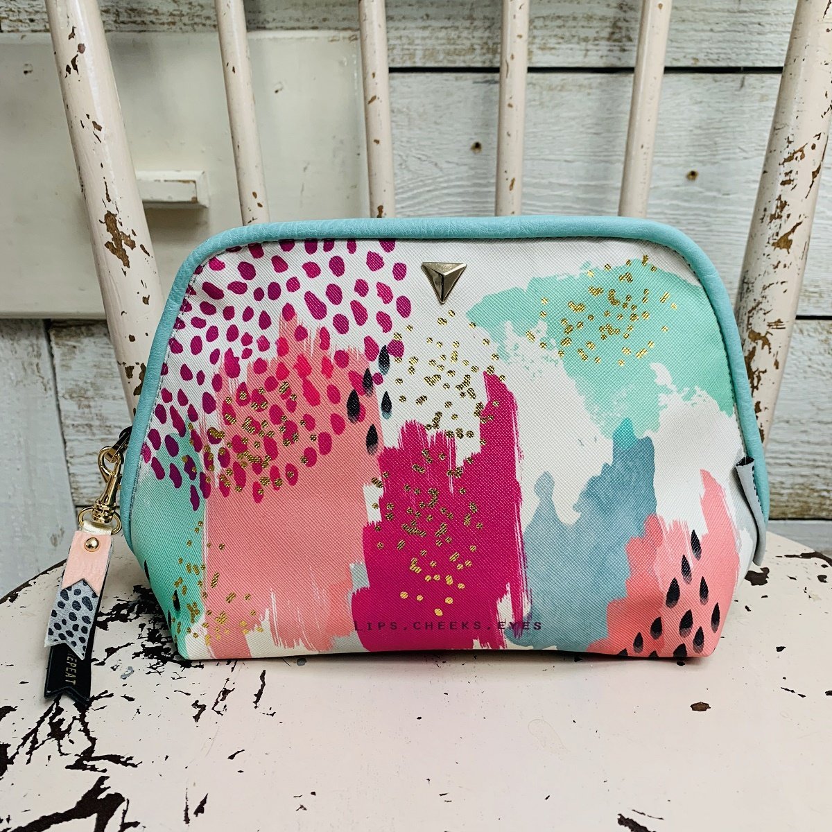 Paint Pattern Make Up Bag - House of Disaster