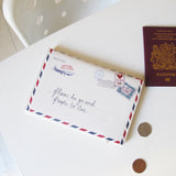 Paper Plane Travel Wallet Envelope - House of Disaster