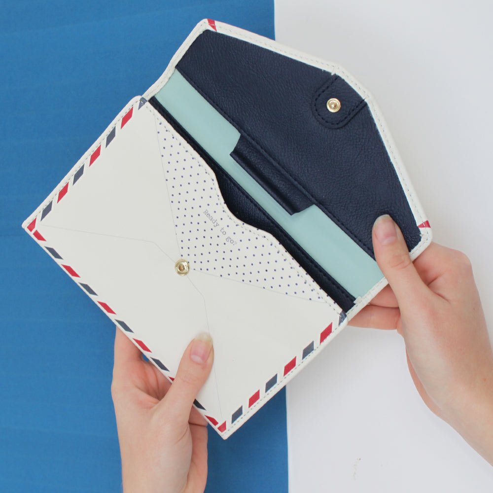 Paper Plane Travel Wallet Envelope - House of Disaster