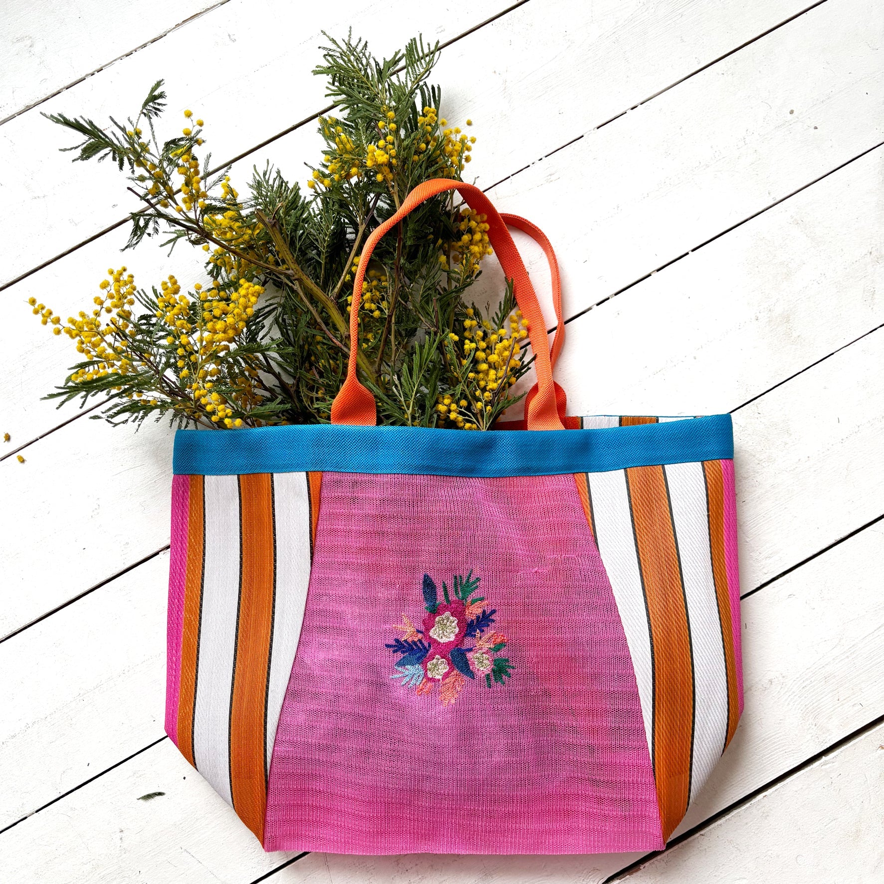 Posy Floral Recycled Shopper - House of Disaster