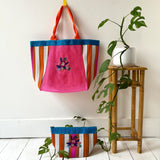 Posy Floral Recycled Shopper - House of Disaster