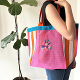 Posy Floral Recycled Shopper - House of Disaster