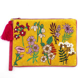 Posy Yellow Clutch Bag - House of Disaster