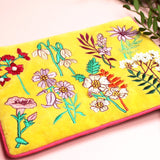 Posy Yellow Clutch Bag - House of Disaster