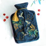 Secret Garden Bird Hot water Bottle - House of Disaster